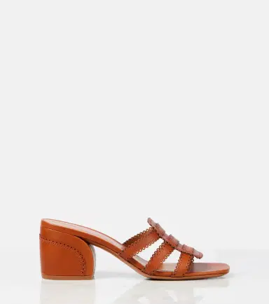 Zimmermann Goldie 65 leather mules | Thumbnail 2 Zimmermann Goldie 65 leather mules | Thumbnail 2