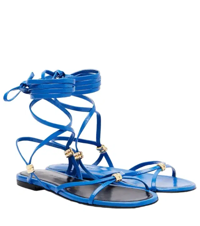 Proenza Schouler Coil leather sandals
