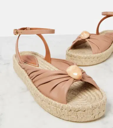 Zimmermann Gleam leather espadrille sandals | Thumbnail 2 Zimmermann Gleam leather espadrille sandals | Thumbnail 2