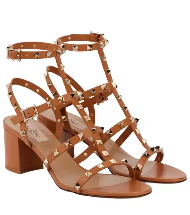 Valentino Garavani Rockstud leather sandals | Thumbnail 1 Valentino Garavani Rockstud leather sandals | Thumbnail 1