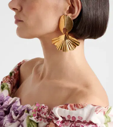 Jennifer Behr Nerissa gold-plated drop earrings | Thumbnail 5 Jennifer Behr Nerissa gold-plated drop earrings | Thumbnail 5