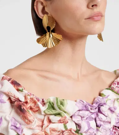 Jennifer Behr Nerissa gold-plated drop earrings | Thumbnail 6 Jennifer Behr Nerissa gold-plated drop earrings | Thumbnail 6