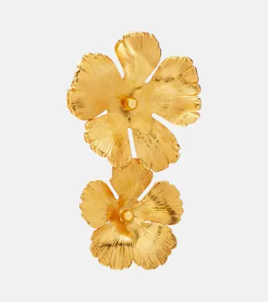 Jennifer Behr Collette gold-plated drop earrings | Thumbnail 4