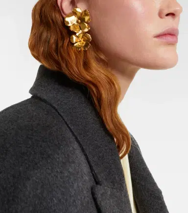 Jennifer Behr Collette gold-plated drop earrings | Thumbnail 6
