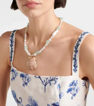 Jennifer Behr Catalina embellished necklace | Thumbnail 5 Jennifer Behr Catalina embellished necklace | Thumbnail 5