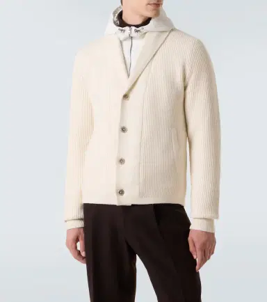 Herno Ribbed-knit wool cardigan | Thumbnail 3 Herno Ribbed-knit wool cardigan | Thumbnail 3