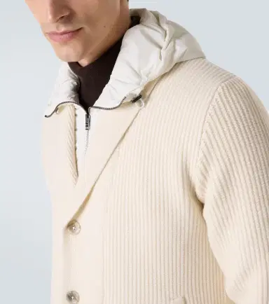 Herno Ribbed-knit wool cardigan | Thumbnail 6 Herno Ribbed-knit wool cardigan | Thumbnail 6
