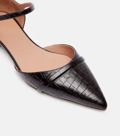 Malone Souliers Ulla croc-effect leather flats | Thumbnail 2