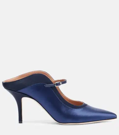 Malone Souliers Delphi 70 satin pumps | Thumbnail 2
