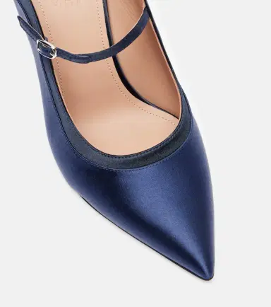 Malone Souliers Delphi 70 satin pumps | Thumbnail 3