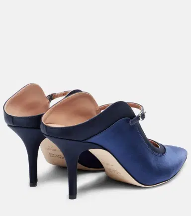 Malone Souliers Delphi 70 satin pumps | Thumbnail 4