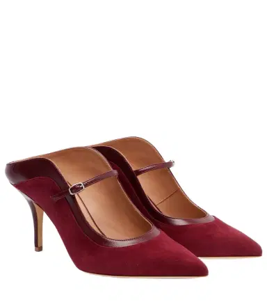 Malone Souliers Delphi 70 suede mules | Thumbnail 1 Malone Souliers Delphi 70 suede mules | Thumbnail 1