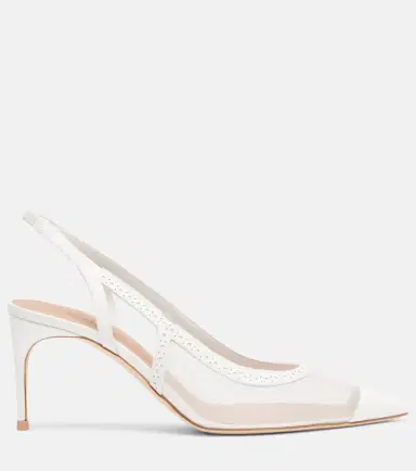 Malone Souliers Aubrey 70 mesh slingback pumps | Thumbnail 4 Malone Souliers Aubrey 70 mesh slingback pumps | Thumbnail 4