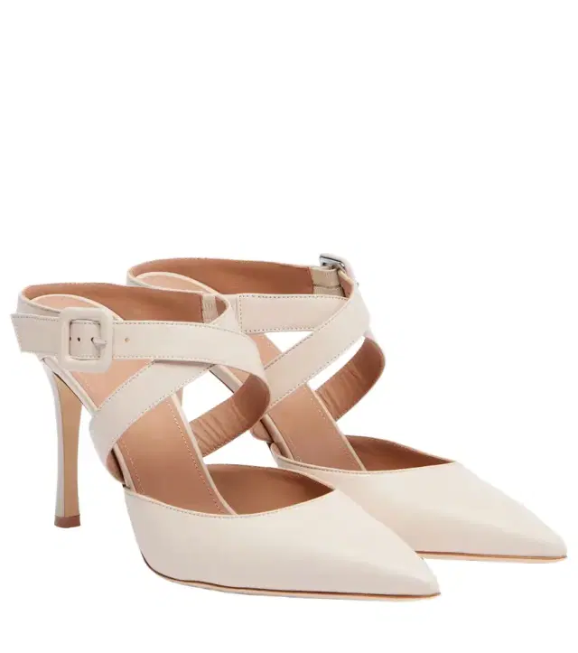 Malone Souliers Evelyn 90 leather mules
