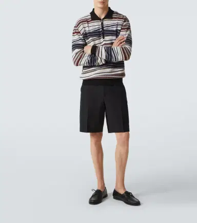 Missoni Zigzag cotton polo sweater | Thumbnail 3