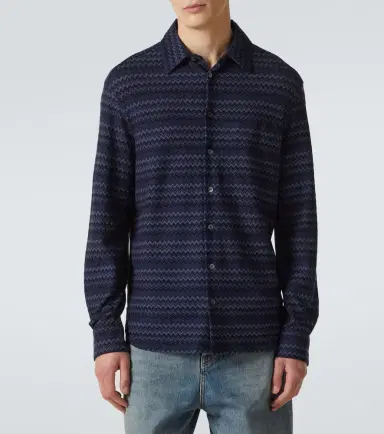 Missoni Zigzag cotton shirt | Thumbnail 4 Missoni Zigzag cotton shirt | Thumbnail 4