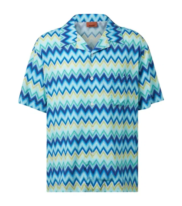 Missoni Zigzag bowling shirt