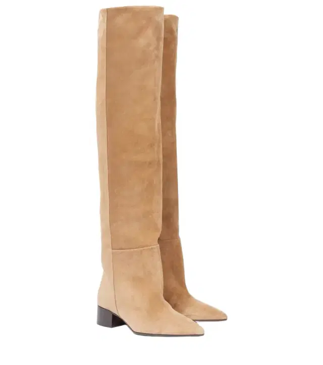 Andee 40 suede over-the-knee boots