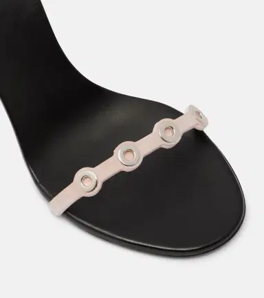 PUCCI Emilio 95 eyelet suede sandals | Thumbnail 2