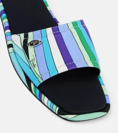 PUCCI Iride twill thong sandals | Thumbnail 2