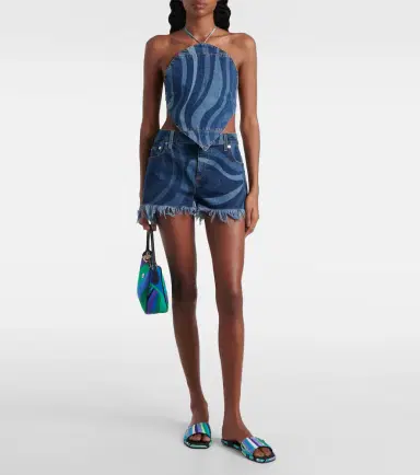 PUCCI Iride twill thong sandals | Thumbnail 5