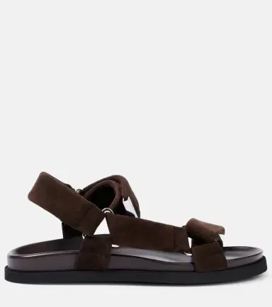 The Attico Salinas suede sandals | Thumbnail 4