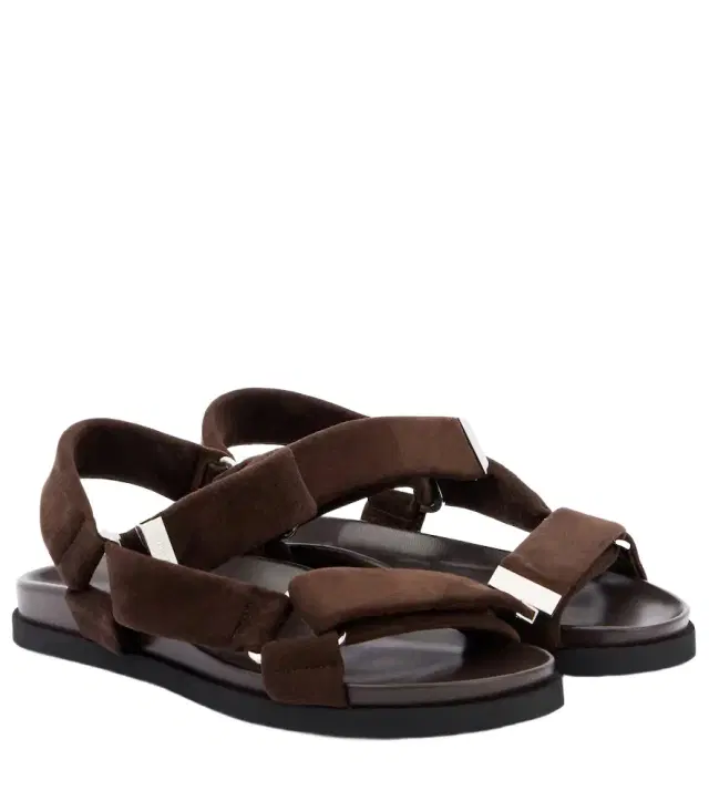 The Attico Salinas suede sandals