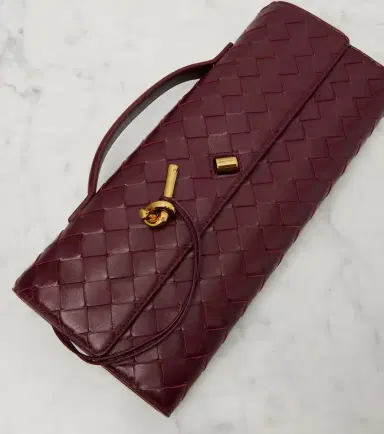 Bottega Veneta Andiamo Intrecciato leather clutch | Thumbnail 3