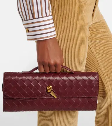 Bottega Veneta Andiamo Intrecciato leather clutch | Thumbnail 5