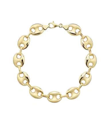 STONE AND STRAND Puffed Maritime 14kt gold chain bracelet | Thumbnail 1