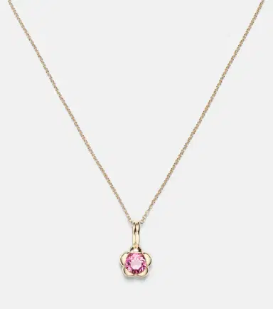 Stone and Strand Festival 14kt gold necklace with tourmaline | Thumbnail 2