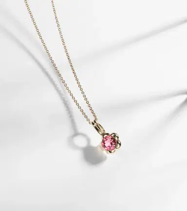 Stone and Strand Festival 14kt gold necklace with tourmaline | Thumbnail 6