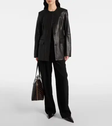 TOTEME Leather jacket | Thumbnail 3