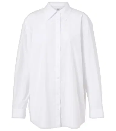 Toteme Cotton poplin shirt | Thumbnail 1