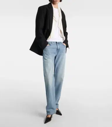 Toteme Low-rise straight jeans | Thumbnail 2