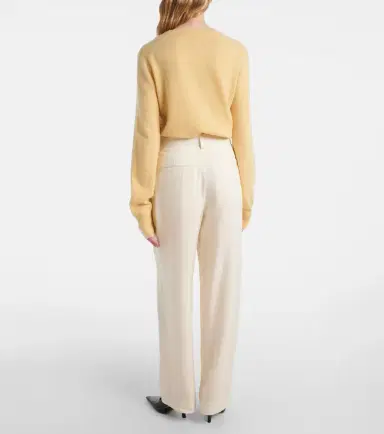 TOTEME High-rise straight pants | Thumbnail 4 TOTEME High-rise straight pants | Thumbnail 4