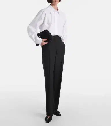 TOTEME Mid-rise straight pants | Thumbnail 2 TOTEME Mid-rise straight pants | Thumbnail 2