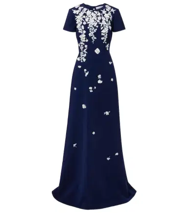 Carolina Herrera Embroidered bow-detail gown | Thumbnail 1