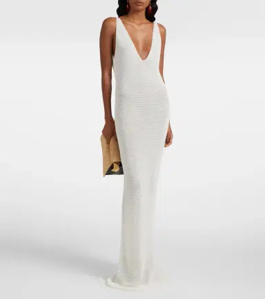 Bananhot Lamé maxi dress | Thumbnail 6