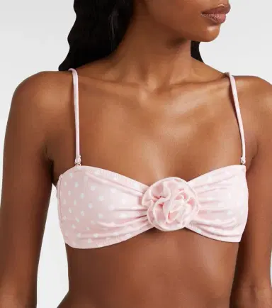 Bananhot Nami polka-dot bikini top | Thumbnail 4
