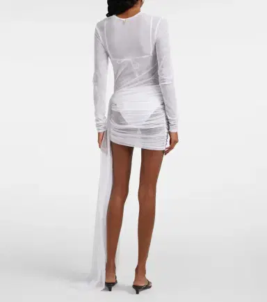 Bananhot Aiden draped minidress | Thumbnail 3