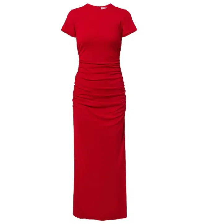 Carolina Herrera Ruched midi dress