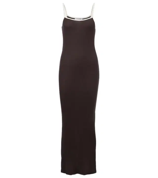 Aya Muse Jersey slip dress