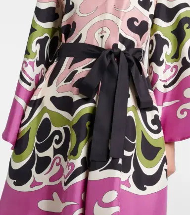 La DoubleJ Magnifico printed silk twill minidress | Thumbnail 4