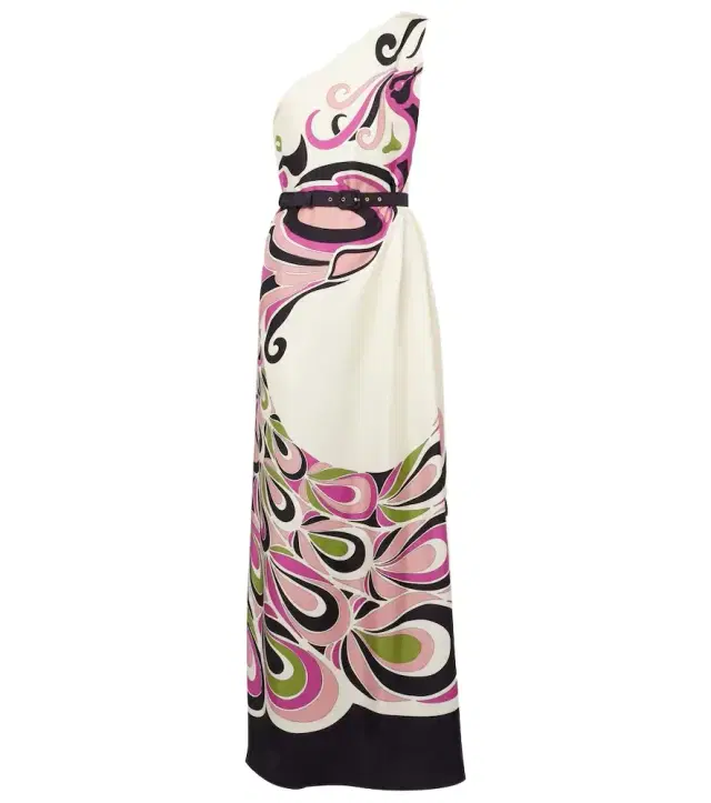 La DoubleJ Roy printed silk twill maxi dress