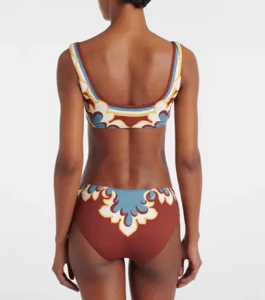 La DoubleJ Sunset printed bikini bottoms | Thumbnail 2