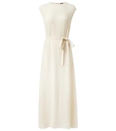 Joseph Garnier pleated jacquard midi dress | Thumbnail 1