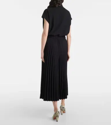 Joseph Anvers Airy plissé cropped culottes | Thumbnail 2