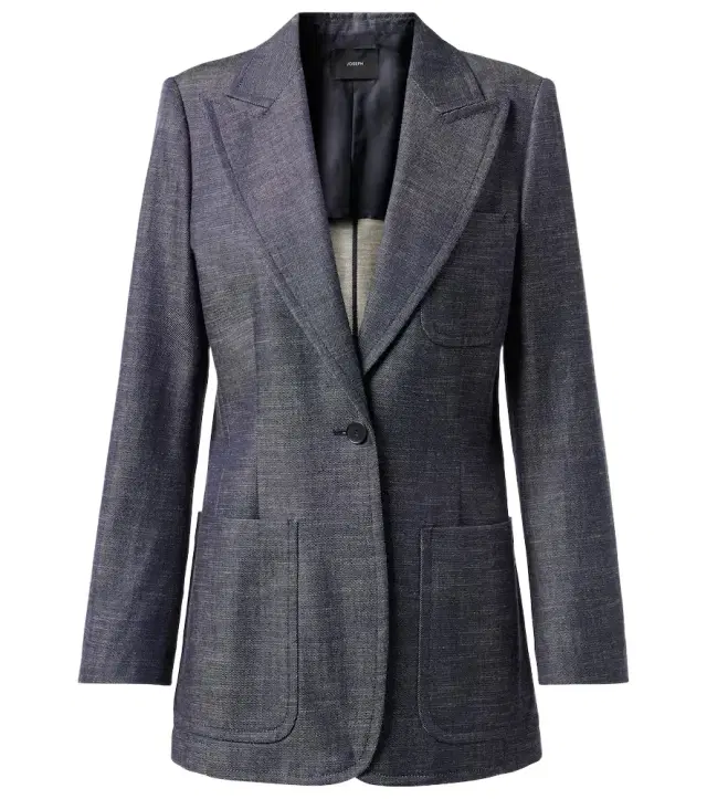 Joseph Cassini wool and cotton blazer