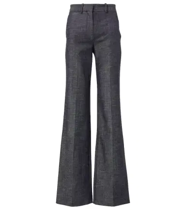 Joseph Morissey wool and cotton flared pants | Thumbnail 1